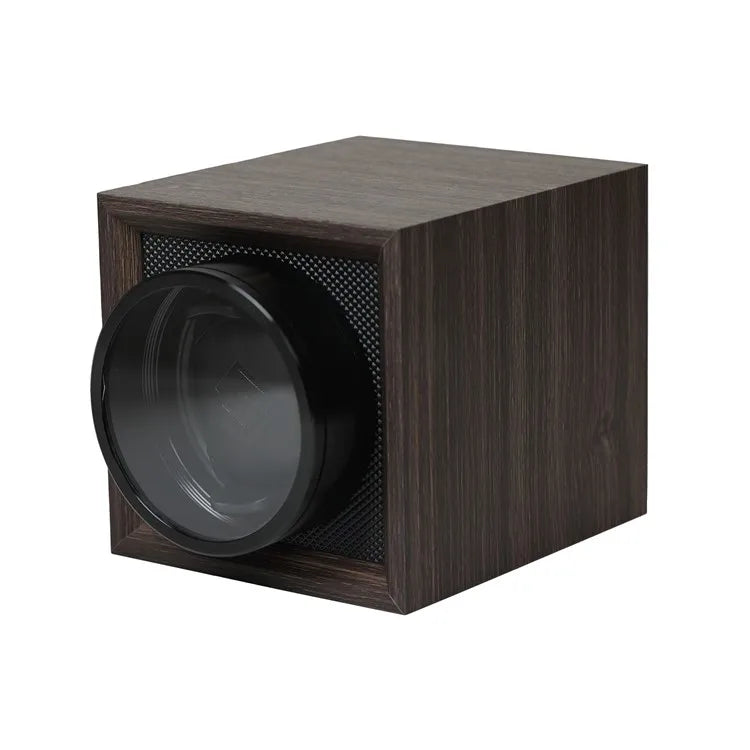 remontoir montre automatique bois marron fonce