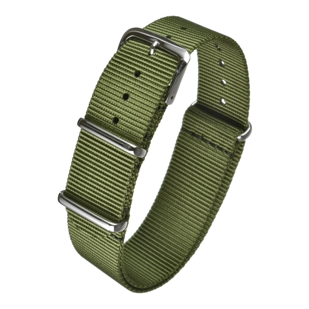 Bracelet montre textile nylon style militaire — LBS London