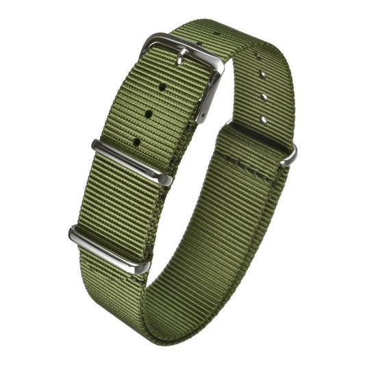 Bracelet montre textile nylon style militaire — LBS London