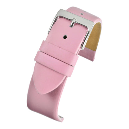 Bracelet montre cuir lisse — Pink