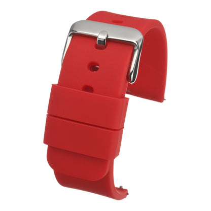 Bracelet montre silicone à pompes rapides — Light Red