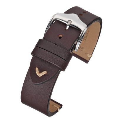 Bracelet montre cuir vintage — Red