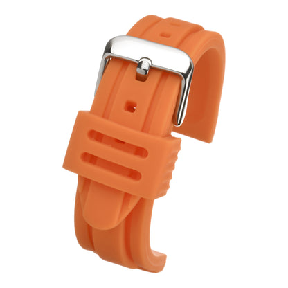 Bracelet montre silicone classique — Orange
