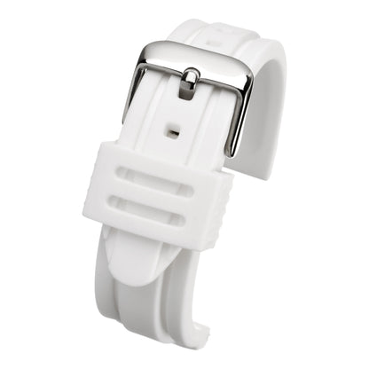 Bracelet montre silicone classique — White
