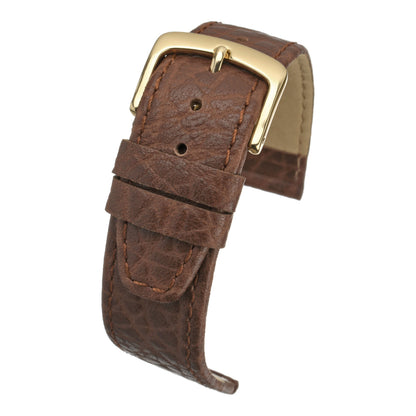 Bracelet montre cuir tannage végétal — LBS London