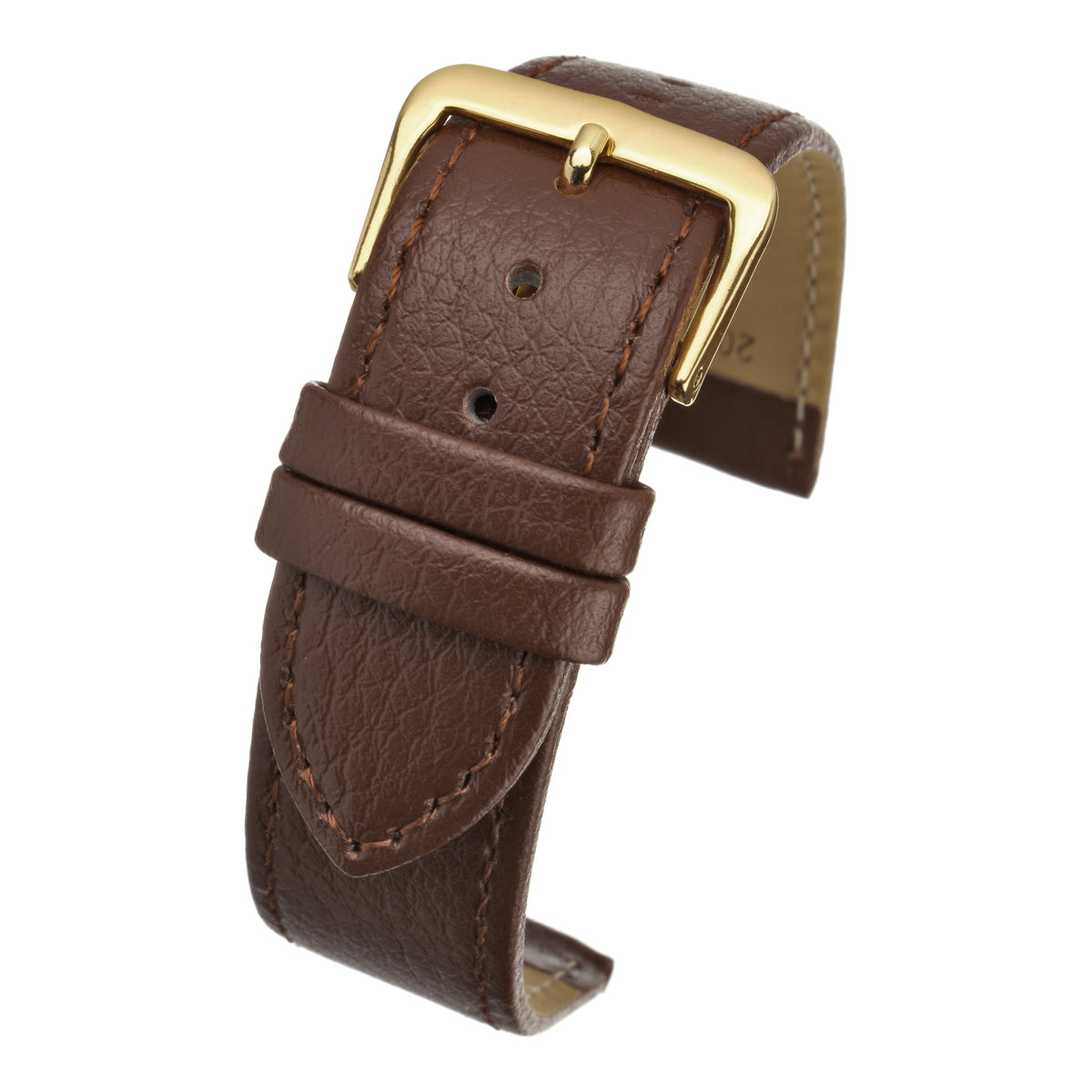 Bracelet montre cuir grain buffle XL — LBS London