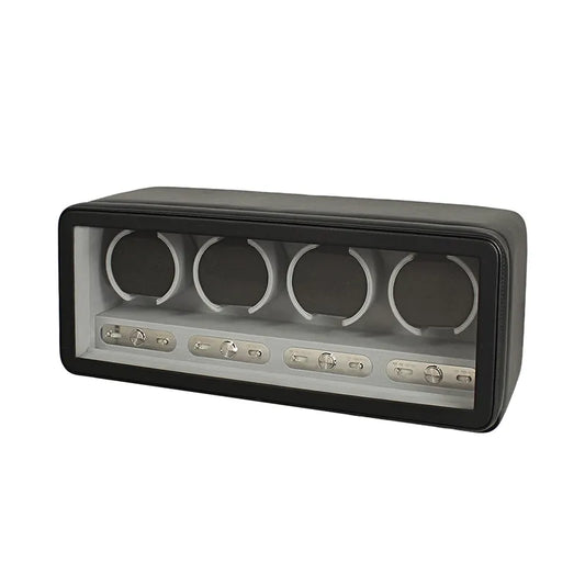 remontoir pour montres automatiques gaine noir et gris